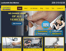 Tablet Screenshot of locksmith-desmoines.com